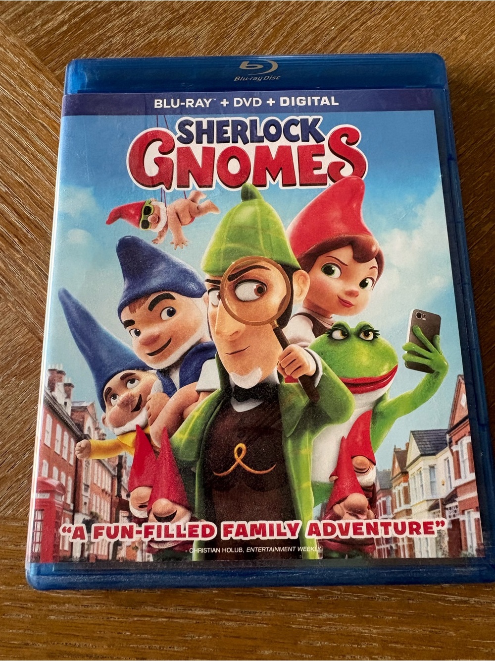 Sherlock Gnomes Blu-ray DVD Digital Combo